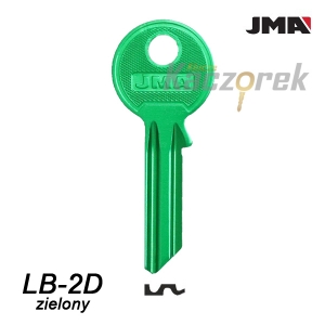 JMA 142 - klucz surowy aluminiowy - LB-2D zielony